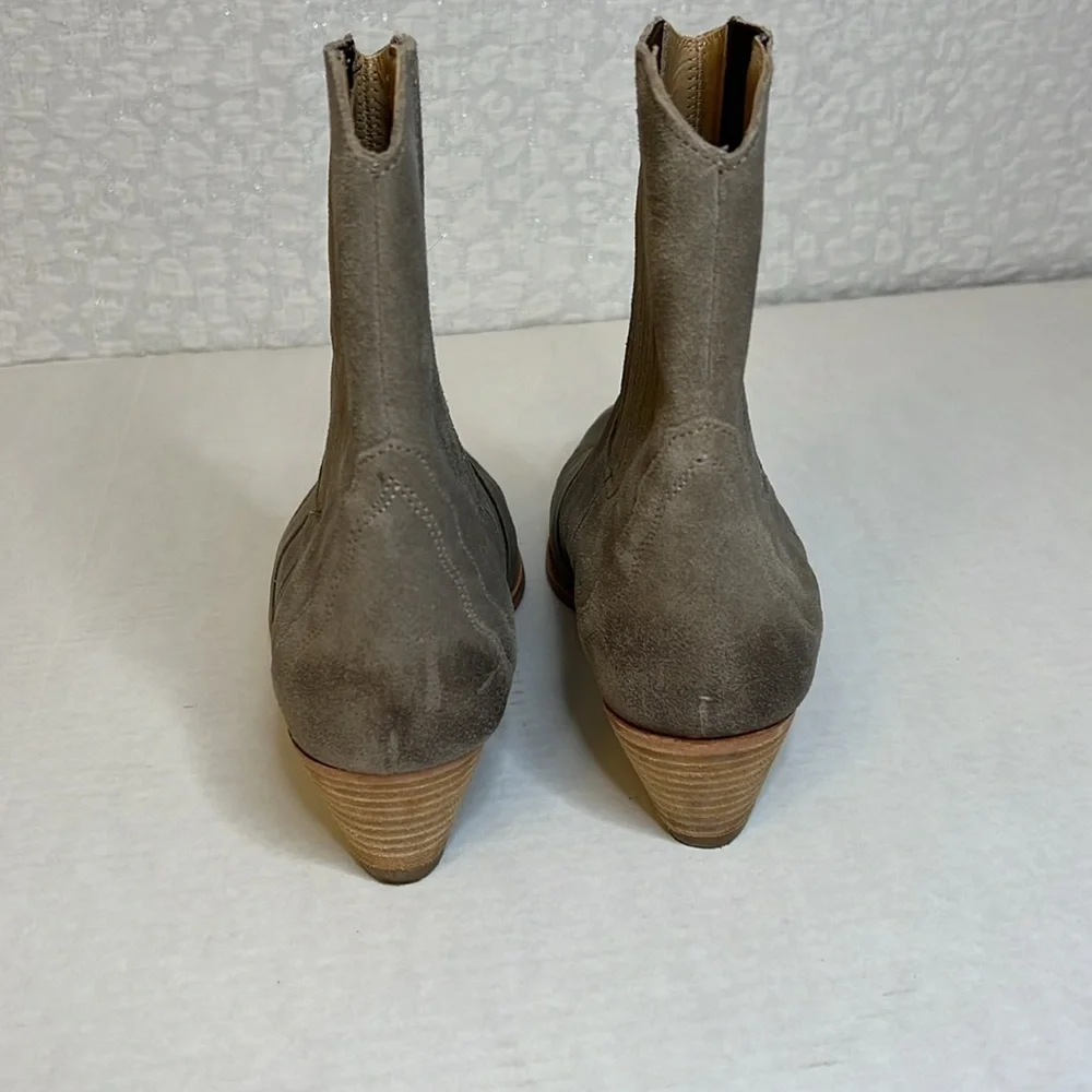 FREE PEOPLE NEW FRONTIER WESTERN BOOTS DISTRESSED - Picture 8 of 16